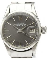 Pre-owned Oyster Perpetual Date Automatic Stainless Steel 6516 Watch
