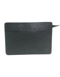 Pre-owned Leather Pochette Homme