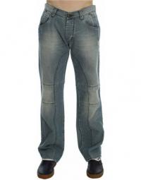 Cotton Denim Baggy Fit Jeans