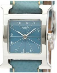 Pre-owned Heure H Quartz Stainless Steel Watch HH1.210