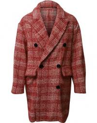 Etoile Checked Trench Coat