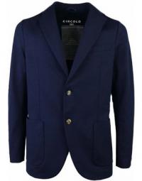 GIACCA IN JERSEY BLUE NAVY
