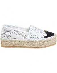 Espadrillas kim gal in gancini quilted leather