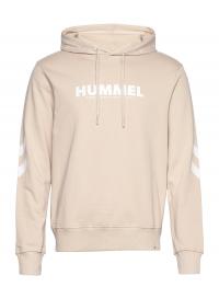Hmllegacy Logo Hoodie Hummel Cream