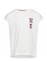 Hmlsociology T-Shirt S/S Hummel White