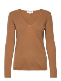 Wool & Cashmere Pullover Ls Brown Rosemunde