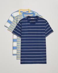 3-Pack Marni Block Stripe T-Shirt Citrine