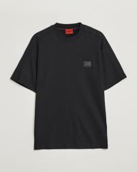 HUGO Dalix Logo Crew Neck T-Shirt Black