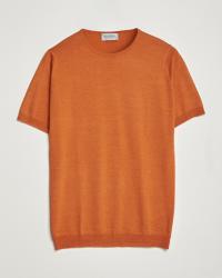 John Smedley Belden Wool/Cotton T-Shirt Amber