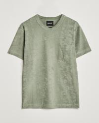 Howlin' Fons Cotton Blend Terry Pocket Tee Agave