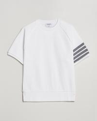 Thom Browne Short Sleeve Sweatshirt White
