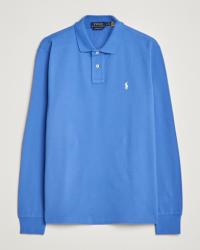 Polo Ralph Lauren Custom Slim Fit Long Sleeve Polo Maidstone Blue