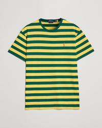 Polo Ralph Lauren Striped Crew Neck T-Shirt Lemon/Green