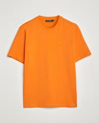 J.Lindeberg Dale Organic Cotton Patch T-Shirt Russet Orange