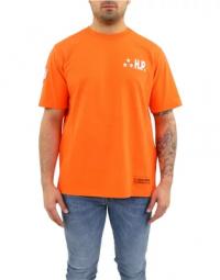 Stilfuld Orange T-shirt til M?nd