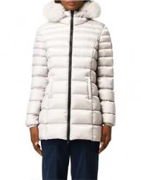 CRINGIwear White Polyamid Jackets Coat
