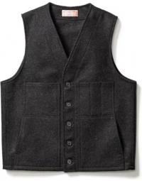 Filson Mackinaw Wool Vest Charcoal L