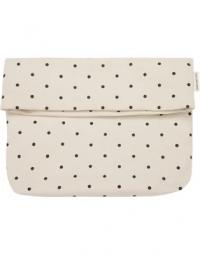 dotted fold clutch