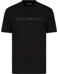 Tencel -blanding t -shirt med logoudskrivning