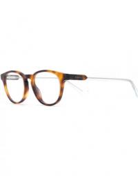 Brune ovale briller