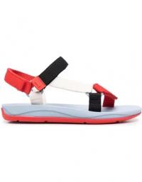 hvid rød sort afslappet åben sandaler