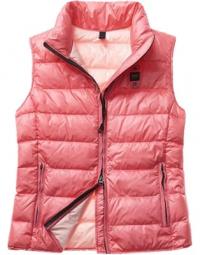 Skinnende Pink Dunvest